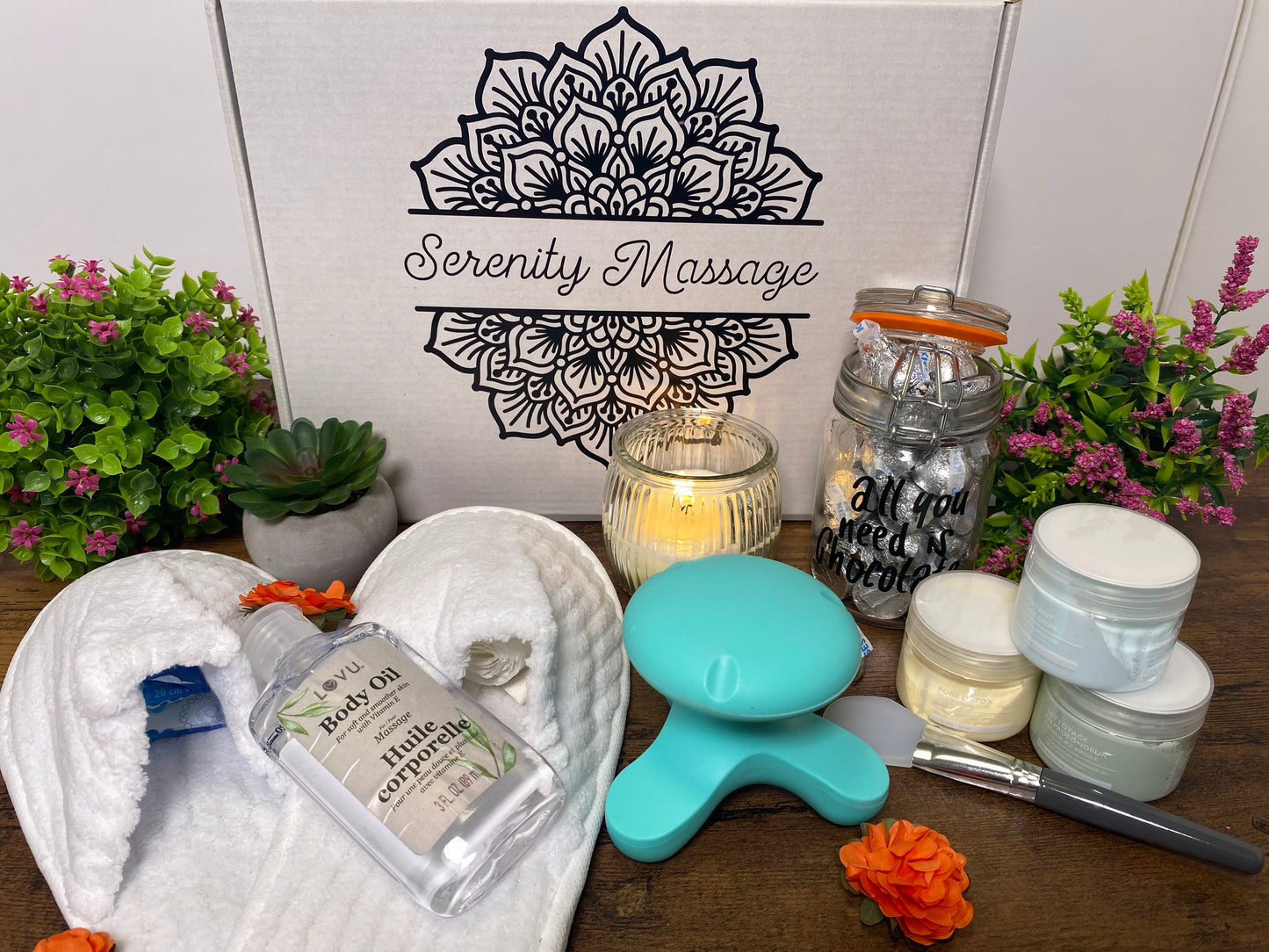 Serenity Massage Gift Box